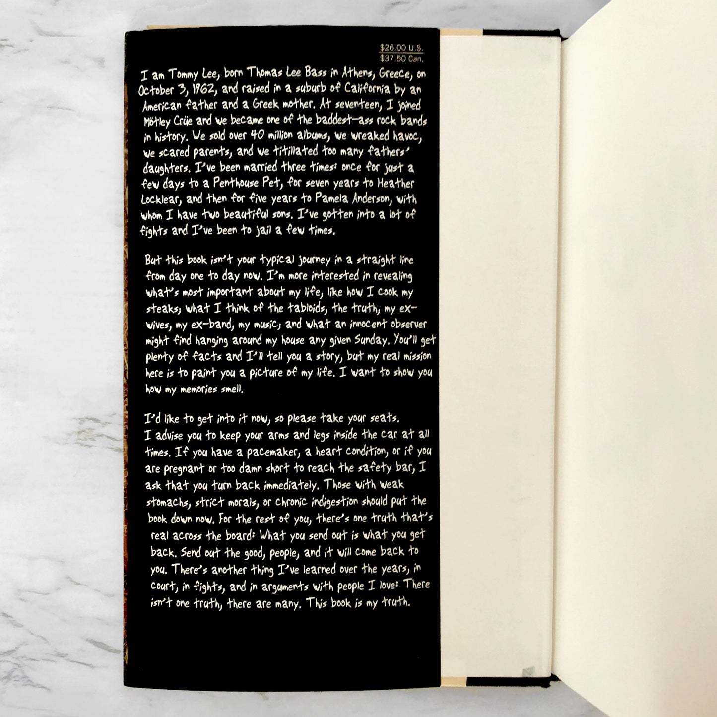 Tommyland by Tommy Lee [FIRST EDITION / FIRST PRINTING] 2004