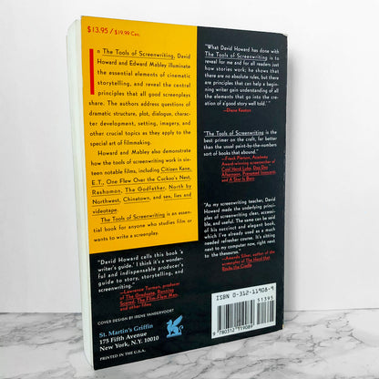The Tools of Screenwriting by David Howard & Edward Mabley [1995 TRADE PAPERBACK]