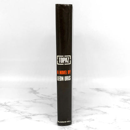 Topaz by Leon Uris [FIRST EDITION] 1967 • McGraw Hill