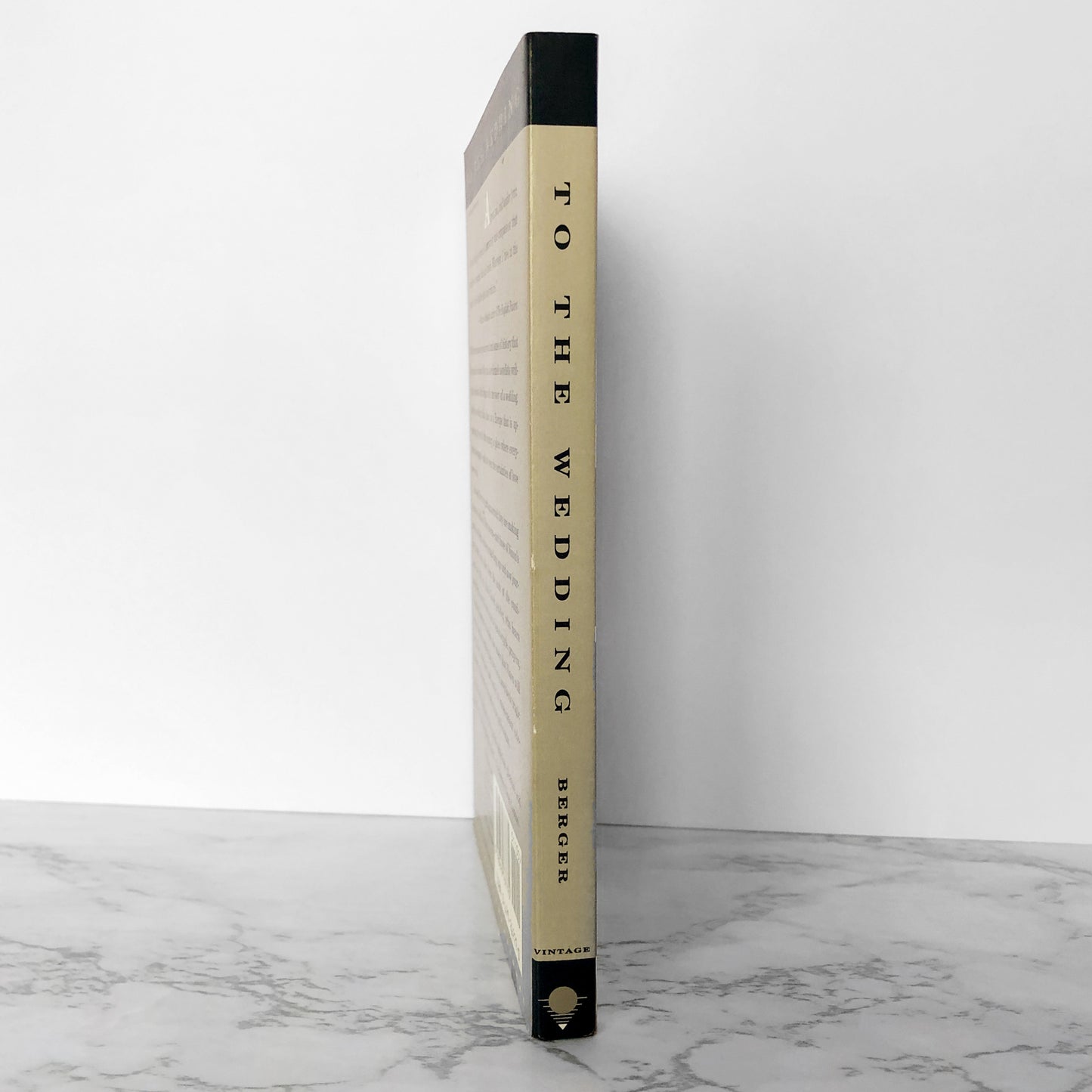 To the Wedding by John Berger [TRADE PAPERBACK / 1996]