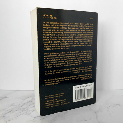 The Town and the City by Jack Kerouac [1983 TRADE PAPERBACK] - Bookshop Apocalypse