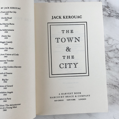 The Town and the City by Jack Kerouac [1983 TRADE PAPERBACK] - Bookshop Apocalypse