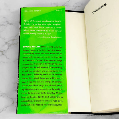 Trainspotting by Irvine Welsh [FIRST EDITION HARDCOVER] 2002