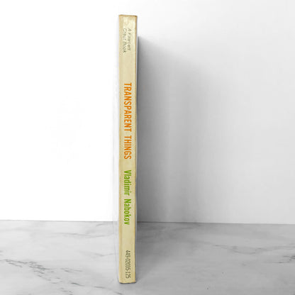 Transparent Things by Vladimir Nabokov [FIRST PAPERBACK PRINTING] 1974