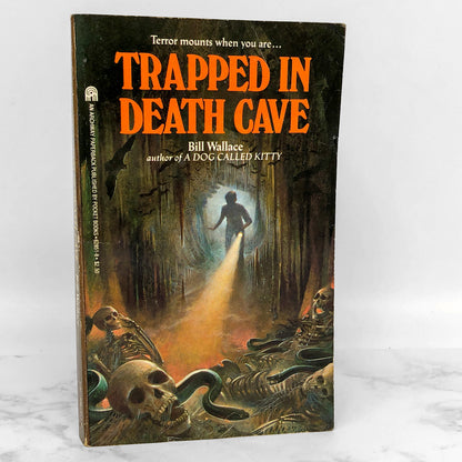Trapped in Death Cave by Bill Wallace [FIRST EDITION PAPERBACK] 1985