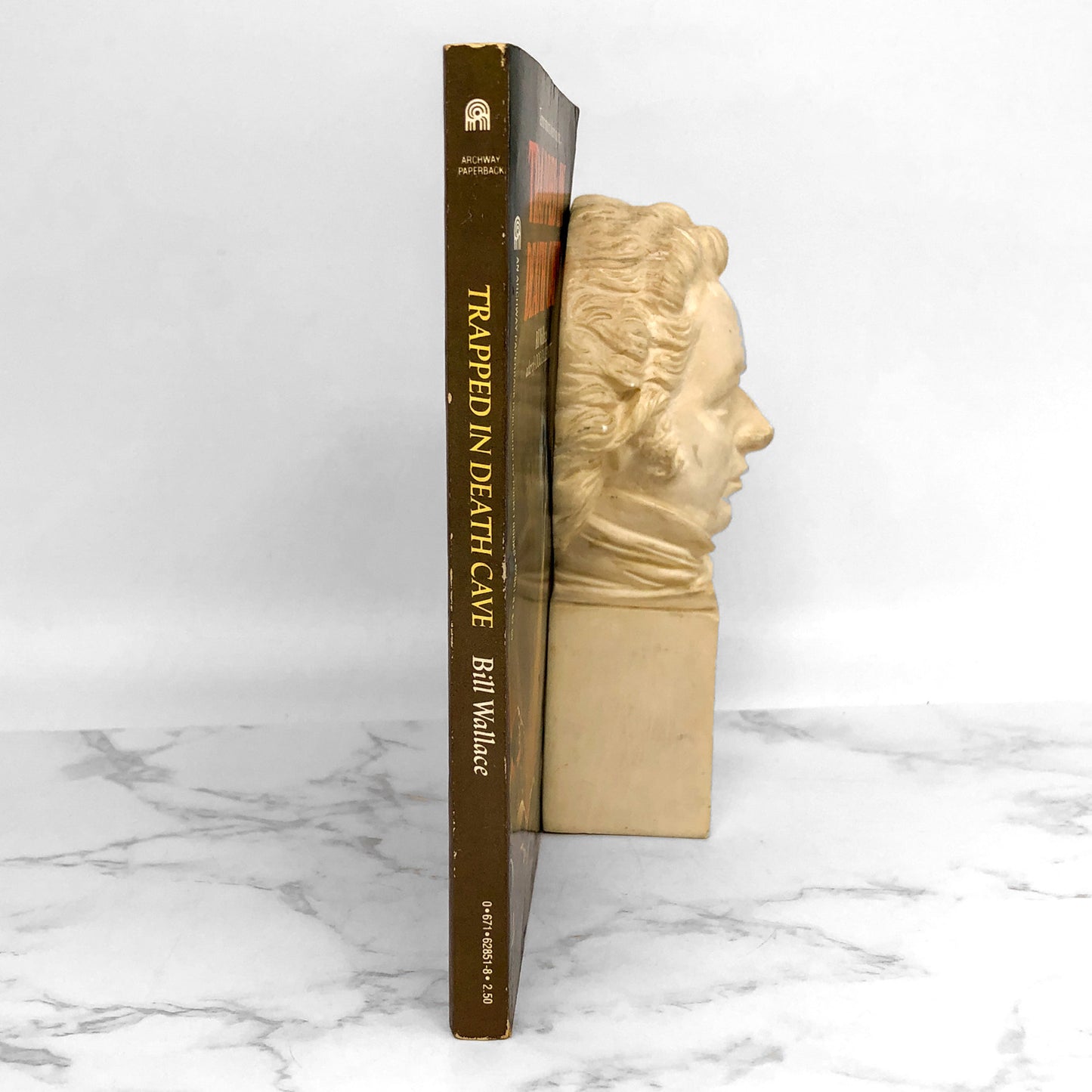 Trapped in Death Cave by Bill Wallace [FIRST EDITION PAPERBACK] 1985