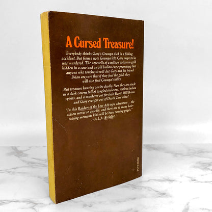 Trapped in Death Cave by Bill Wallace [FIRST EDITION PAPERBACK] 1985