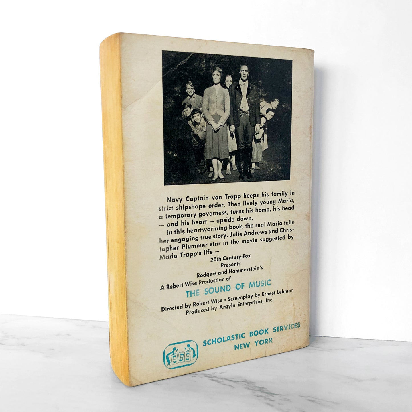 The Story of the Trapp Family Singers by Maria Augusta von Trapp [MOVIE TIE-IN EDITION / 1966]