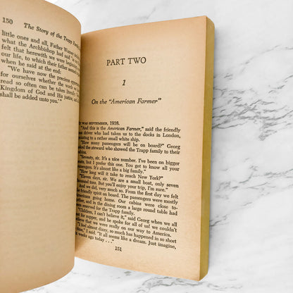 The Story of the Trapp Family Singers by Maria Augusta von Trapp [MOVIE TIE-IN EDITION / 1966]