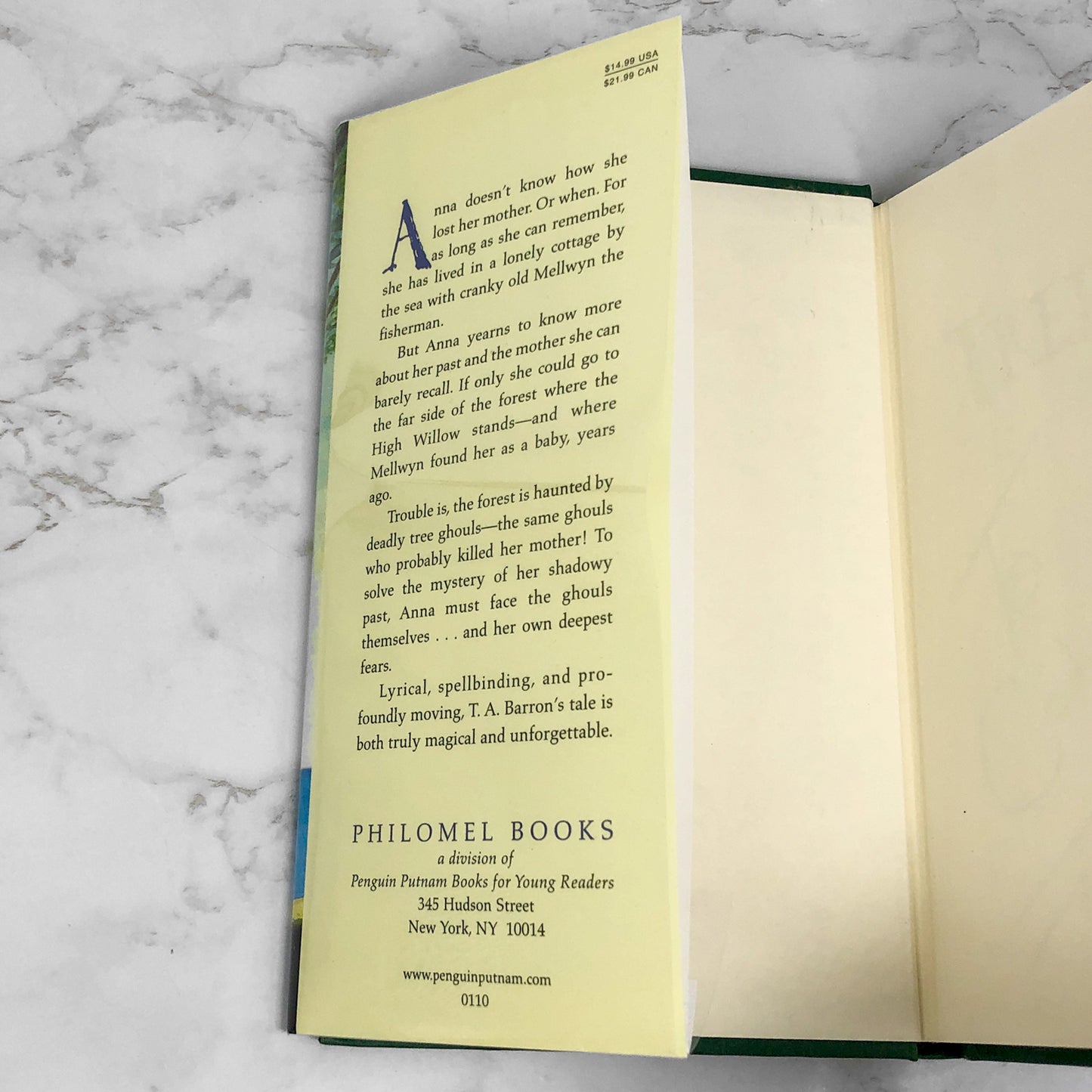 Tree Girl by T.A. Barron SIGNED! [FIRST EDITION] 2001