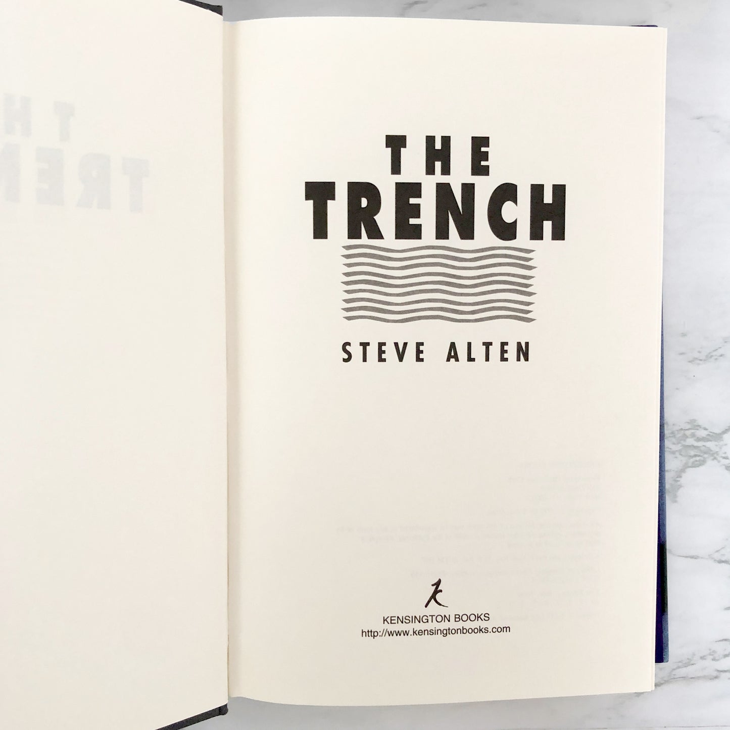 The Trench by Steve Alten [FIRST EDITION] 1999