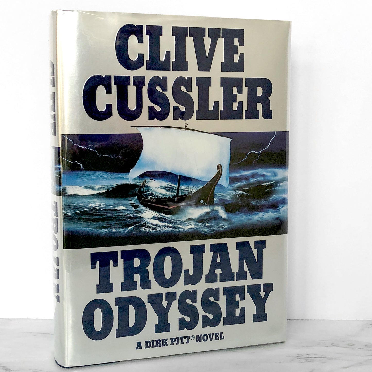 Trojan Odyssey by Clive Cussler SIGNED! [FIRST EDITION / FIRST PRINTING] 2003