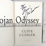 Trojan Odyssey by Clive Cussler SIGNED! [FIRST EDITION / FIRST PRINTING] 2003