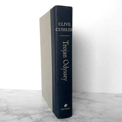 Trojan Odyssey by Clive Cussler SIGNED! [FIRST EDITION / FIRST PRINTING] 2003