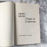 Tropic of Capricorn by Henry Miller [FIRST EDITION / 1961] - Bookshop Apocalypse