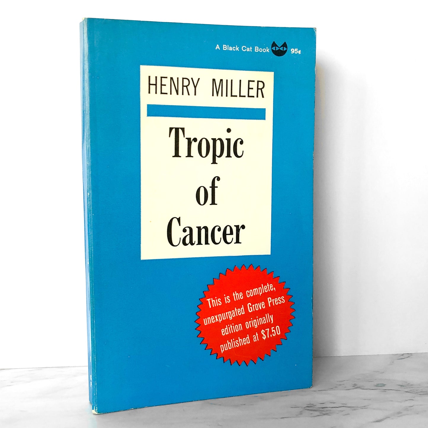 Tropic of Cancer by Henry Miller [FIRST PAPERBACK EDITION] 1961
