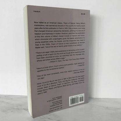 Tropic of Cancer by Henry Miller [TRADE PAPERBACK / 1994]