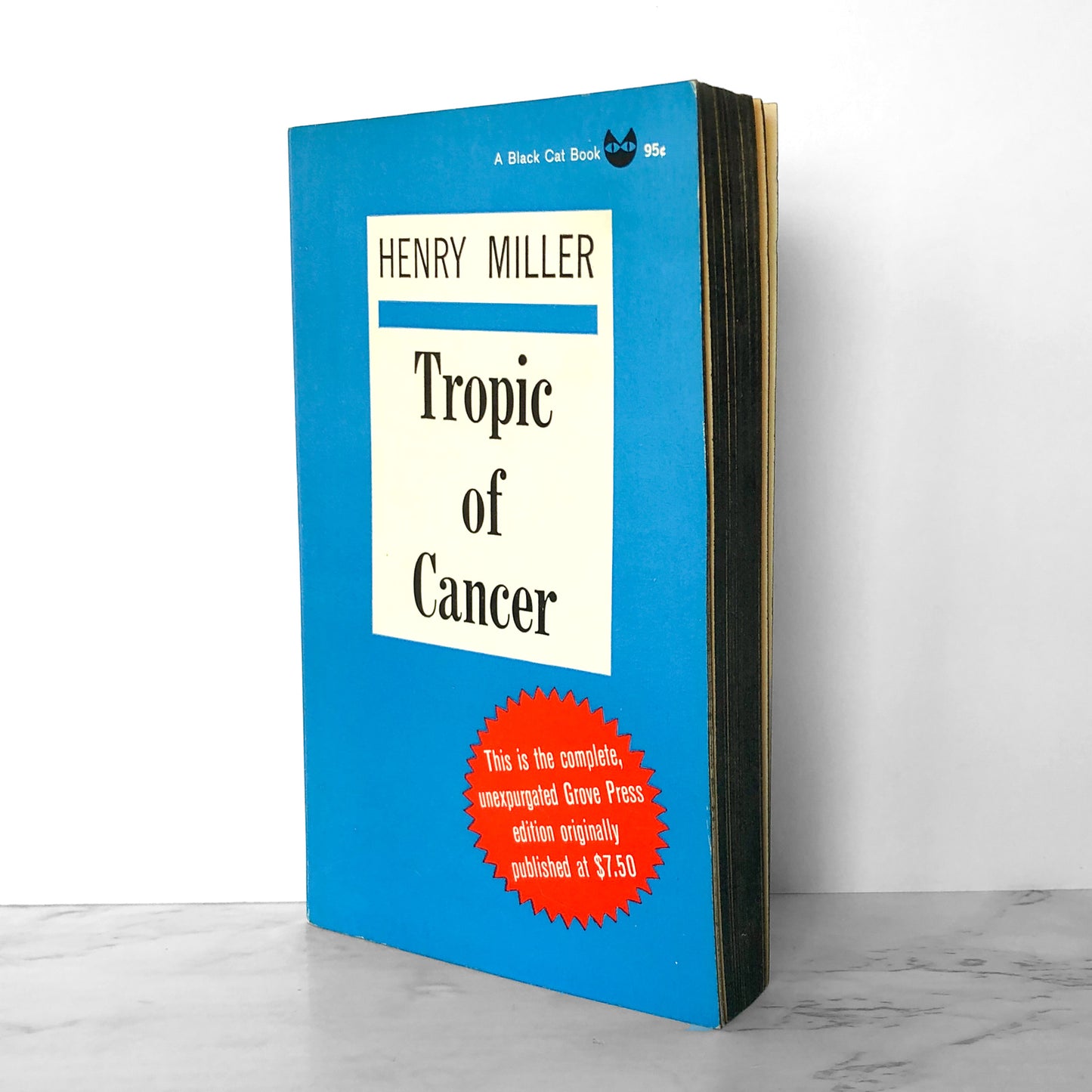 Tropic of Cancer by Henry Miller [FIRST PAPERBACK EDITION] 1961