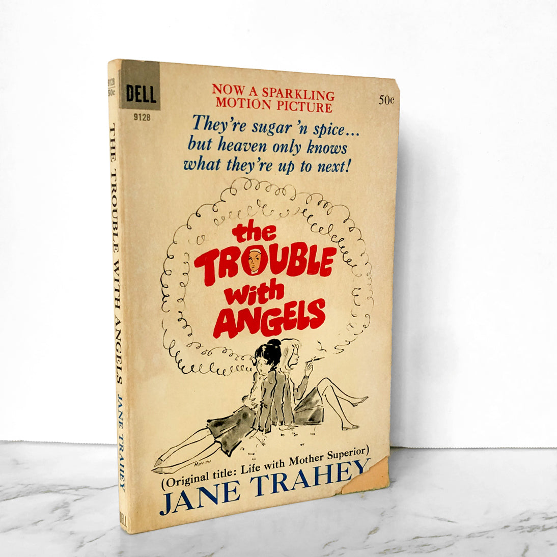 The Trouble With Angels by Jane Trahey [1966 PAPERBACK] - Bookshop Apocalypse