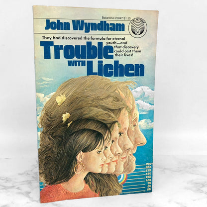 Trouble with Lichen by John Wyndham [FIRST EDITION PAPERBACK] 1977
