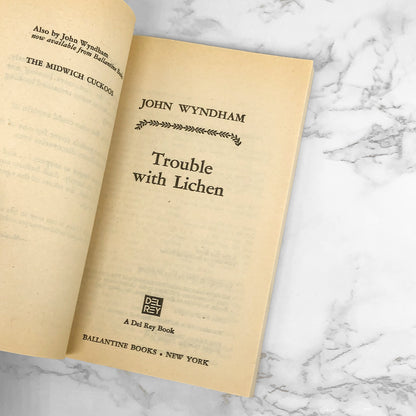 Trouble with Lichen by John Wyndham [FIRST EDITION PAPERBACK] 1977