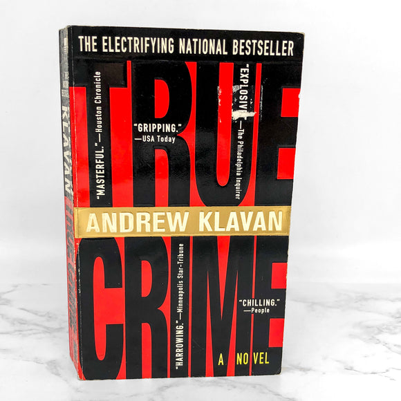 True Crime by Andrew Klavan [FIRST PAPERBACK PRINTING] 1997