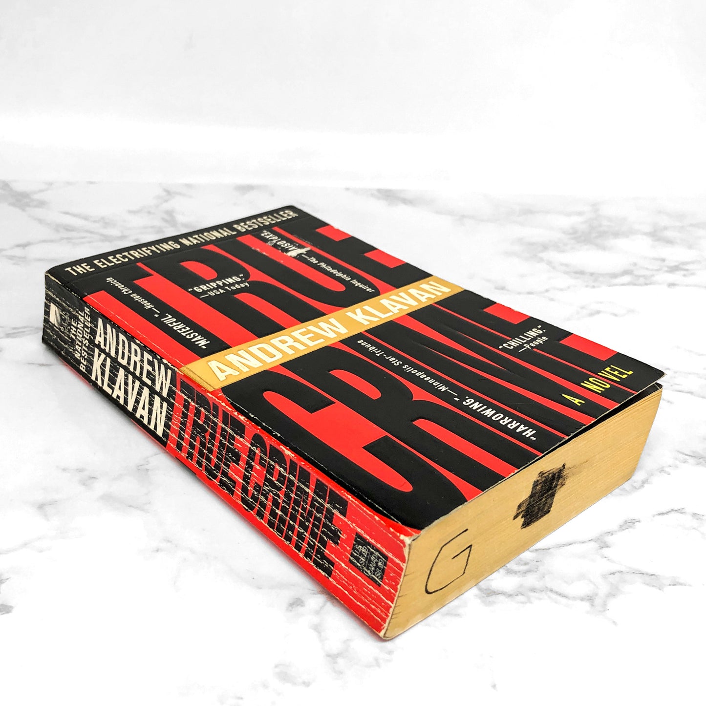 True Crime by Andrew Klavan [FIRST PAPERBACK PRINTING] 1997