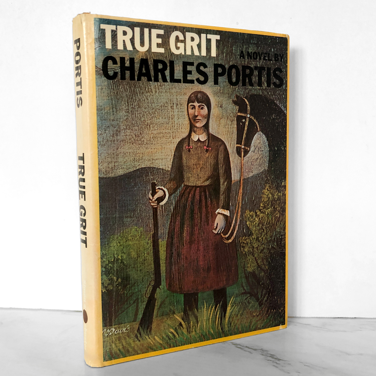 True Grit by Charles Portis [FIRST EDITION / 1968]