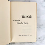 True Grit by Charles Portis [FIRST BOOK CLUB EDITION / 1968]