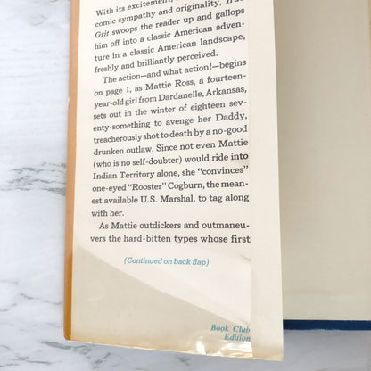 True Grit by Charles Portis [1968 HARDCOVER]