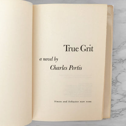 True Grit by Charles Portis [1968 HARDCOVER]