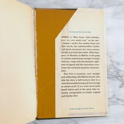 True Grit by Charles Portis [FIRST EDITION / 1968]