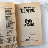 Fear Street #28: Truth or Dare by R.L. Stine [1995 PAPERBACK] - Bookshop Apocalypse