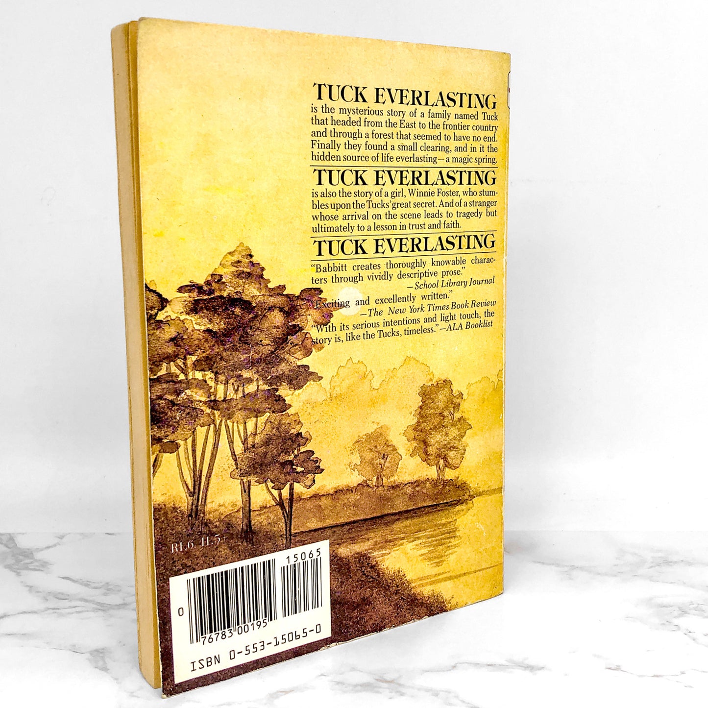 Tuck Everlasting by Natalie Babbitt [FIRST PAPERBACK EDITION] 1976