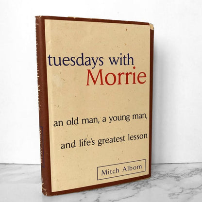 Tuesdays With Morrie by Mitch Albom [FIRST EDITION] - Bookshop Apocalypse