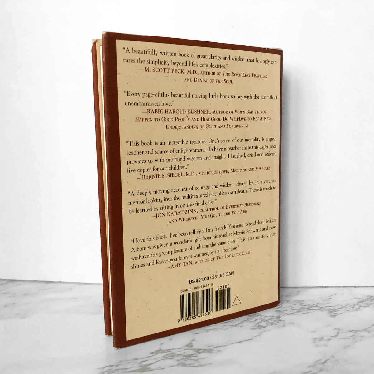 Tuesdays With Morrie by Mitch Albom [FIRST EDITION] - Bookshop Apocalypse