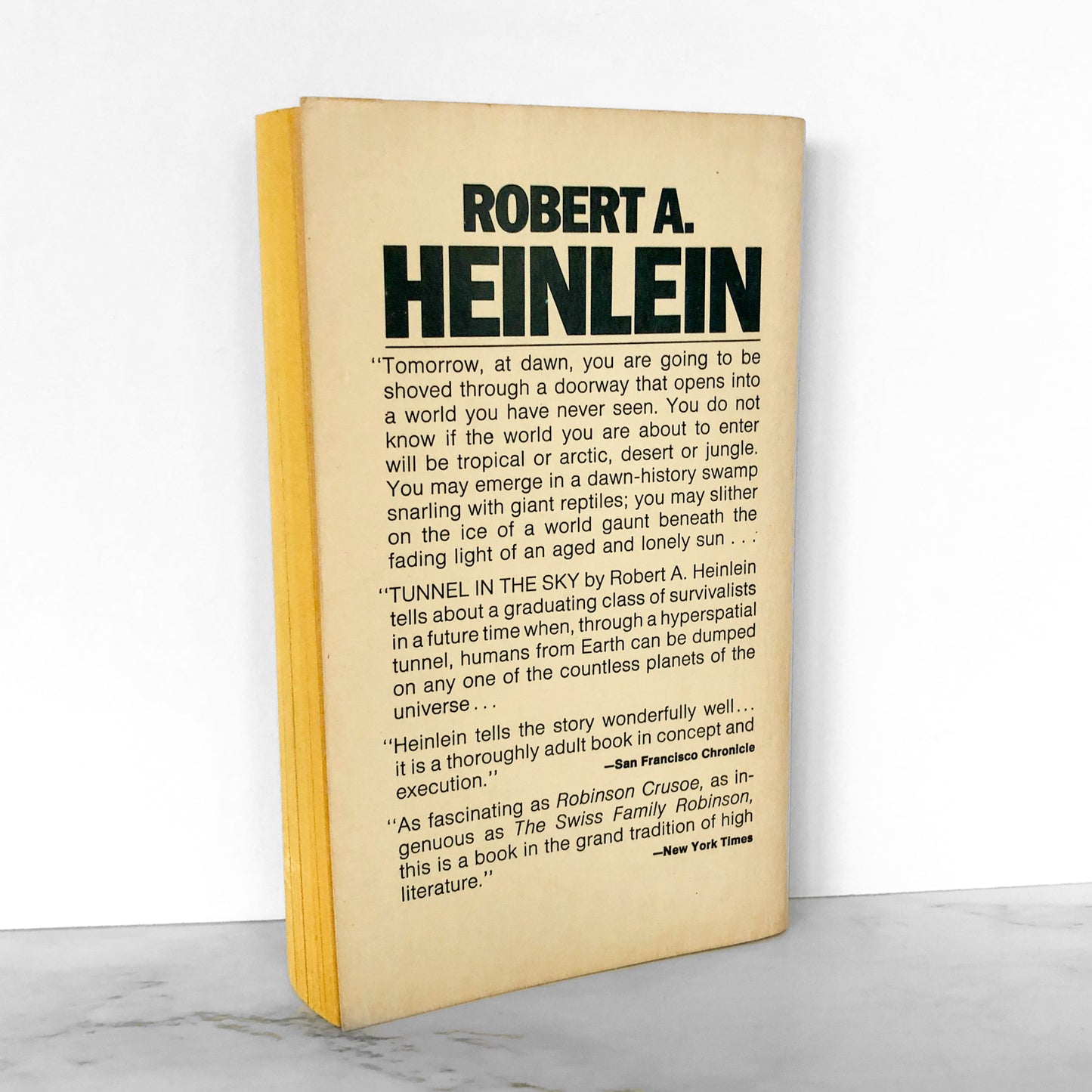 Tunnel in the Sky by Robert A. Heinlein [1955 PAPERBACK]