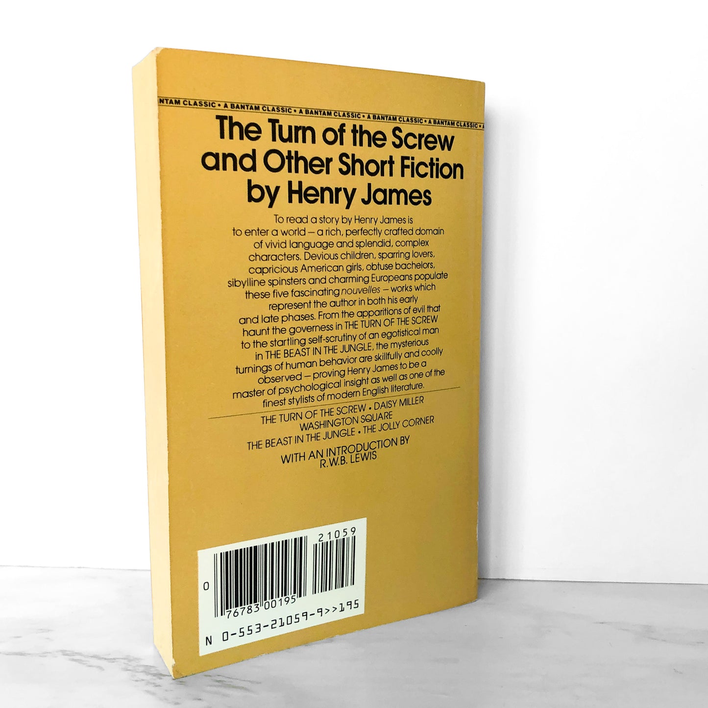 The Turn of the Screw & Other Short Fiction by Henry James [1981 PAPERBACK]