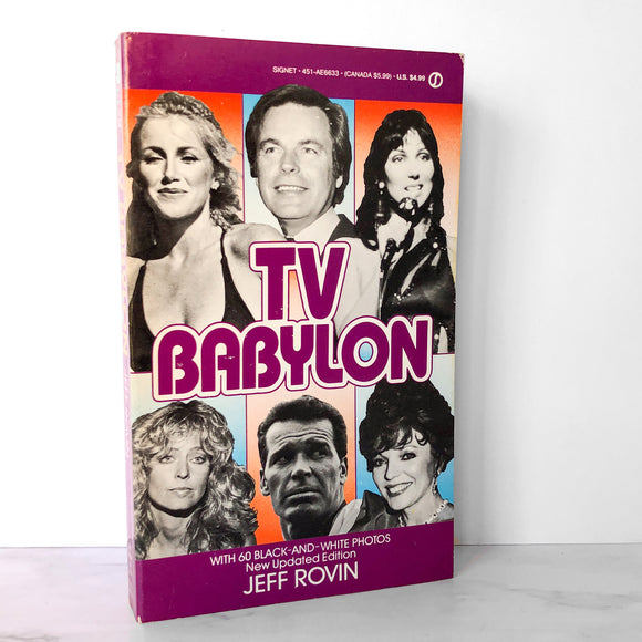 TV Babylon by Jeff Rovin [1987 PAPERBACK]