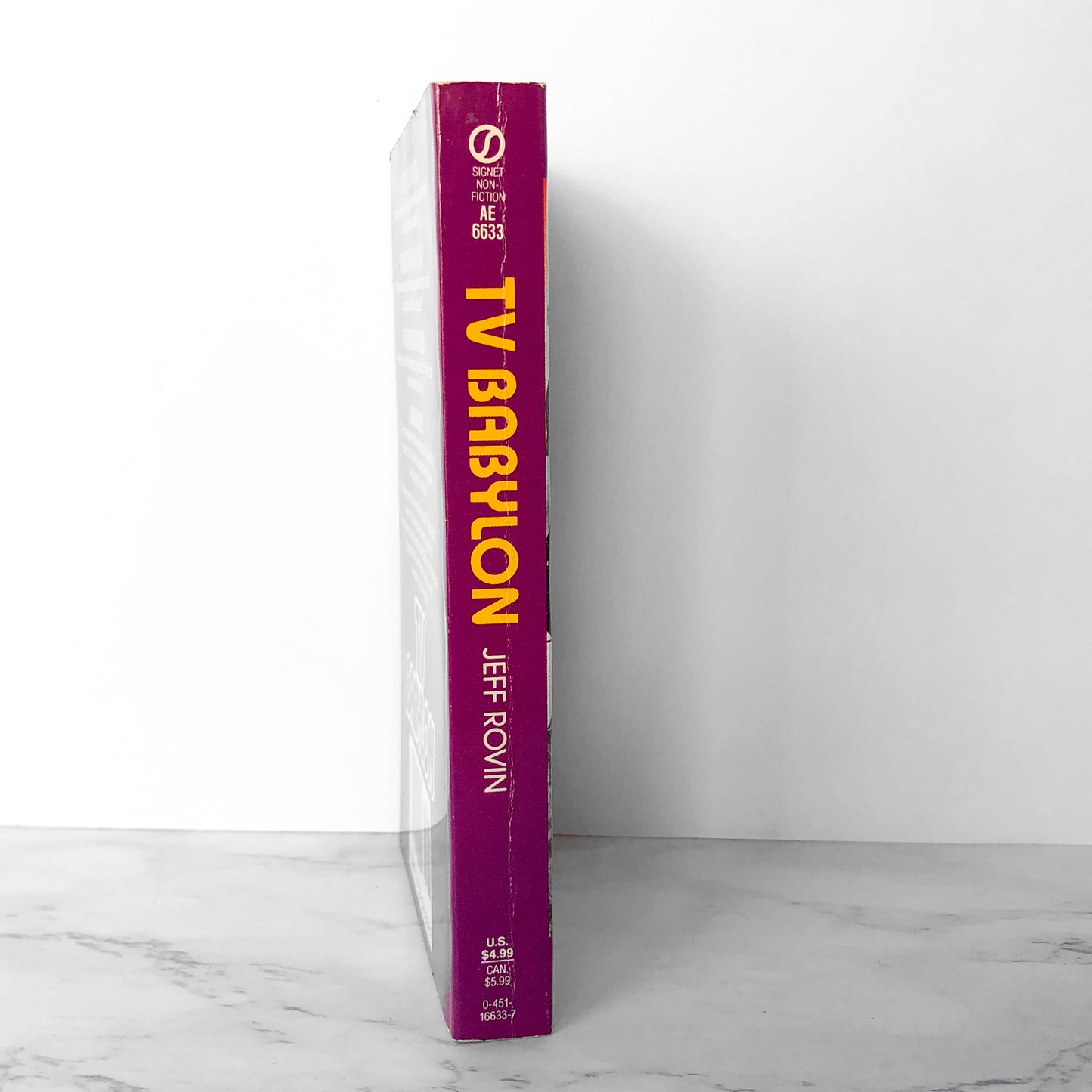 TV Babylon by Jeff Rovin [1987 PAPERBACK]