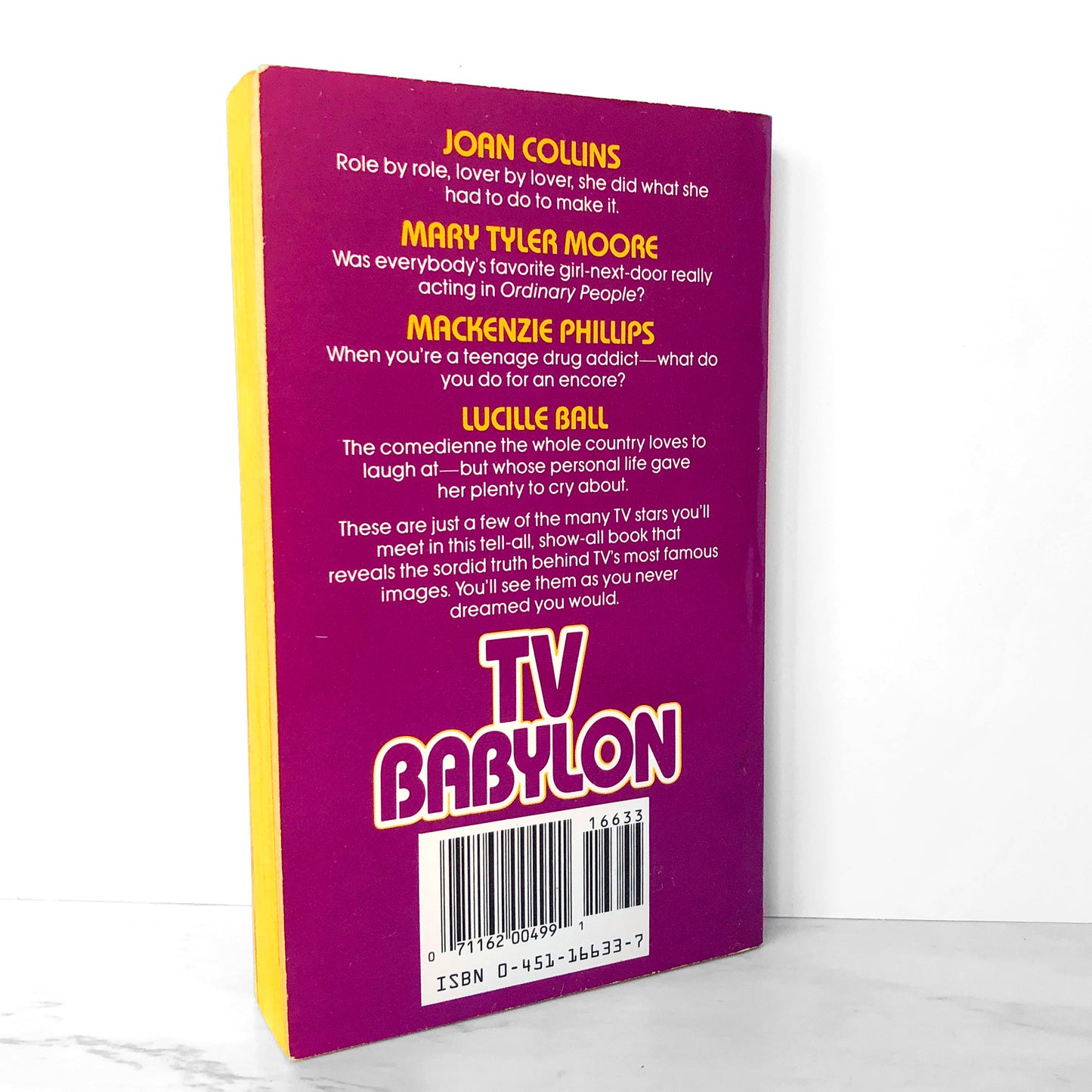 TV Babylon by Jeff Rovin [1987 PAPERBACK]