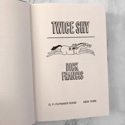 Twice Shy by Dick Francis [FIRST EDITION] - Bookshop Apocalypse