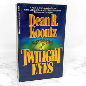 Twilight Eyes by Dean Koontz [FIRST PAPERBACK PRINTING] 1987 • Berkley