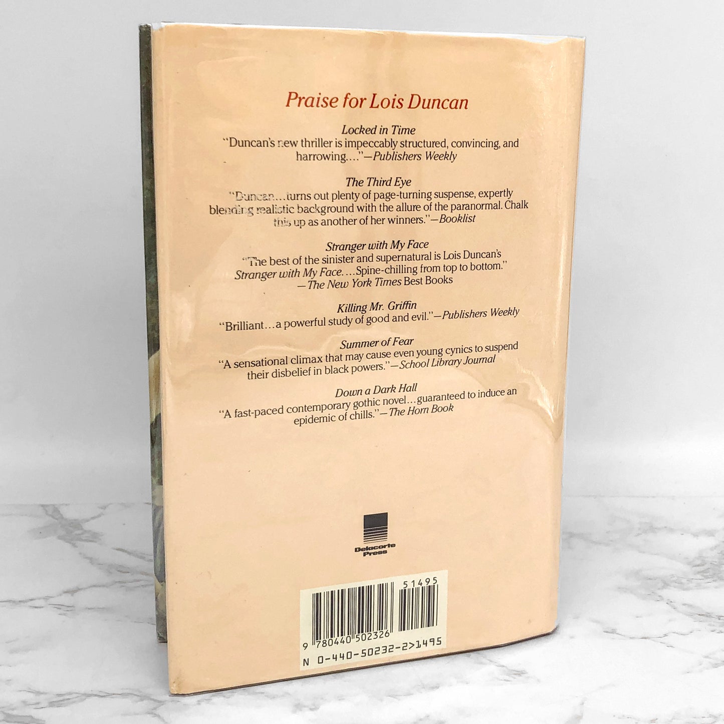 The Twisted Window by Lois Duncan SIGNED! [FIRST EDITION] 1987 • Delacorte Press