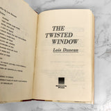 The Twisted Window by Lois Duncan SIGNED! [FIRST EDITION] 1987 • Delacorte Press