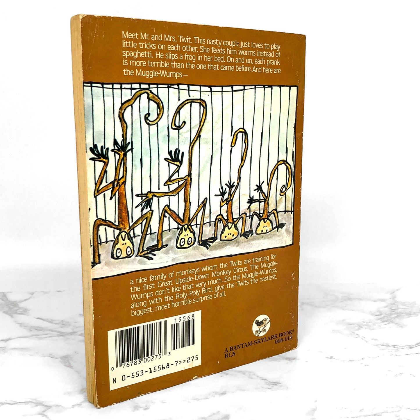 The Twits by Roald Dahl [FIRST PAPERBACK EDITION] 1982 • Bantam