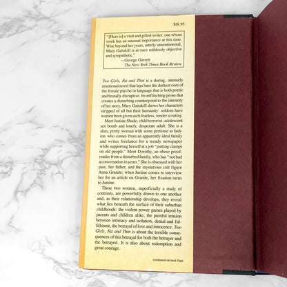 Two Girls Fat and Thin by Mary Gaitskill [FIRST EDITION • FIRST PRINTING] 1991 • Poseidon Press