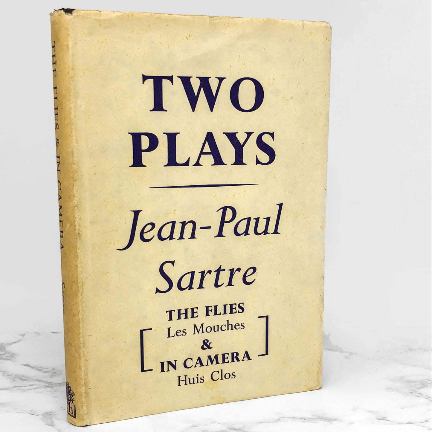 Two Plays: The Flies (Les Mouches) & In Camera (Huis Clos) by Jean-Paul Sartre [U.K. FIRST EDITION] 8th Impression ❧ 1969