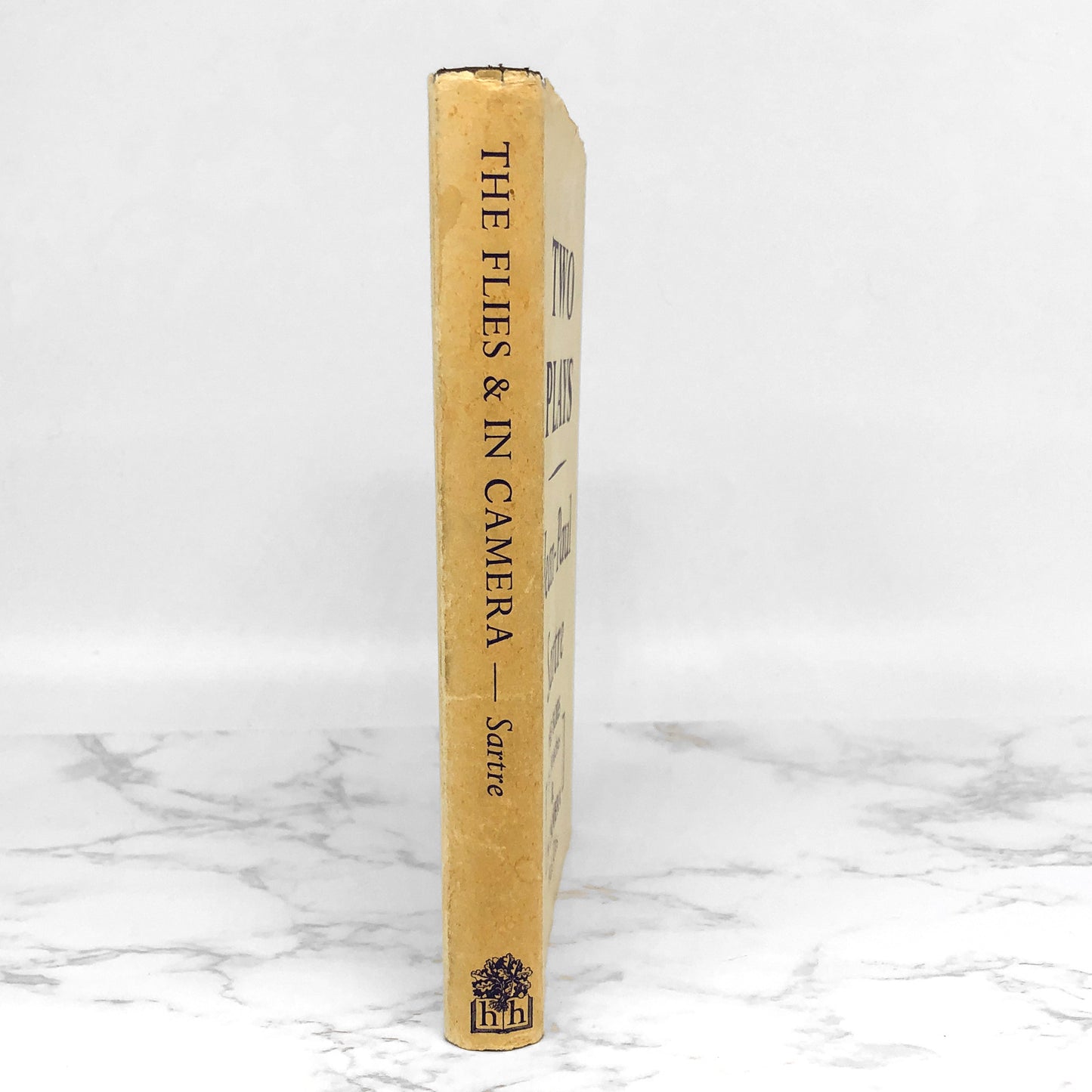 Two Plays: The Flies (Les Mouches) & In Camera (Huis Clos) by Jean-Paul Sartre [U.K. FIRST EDITION] 8th Impression ❧ 1969