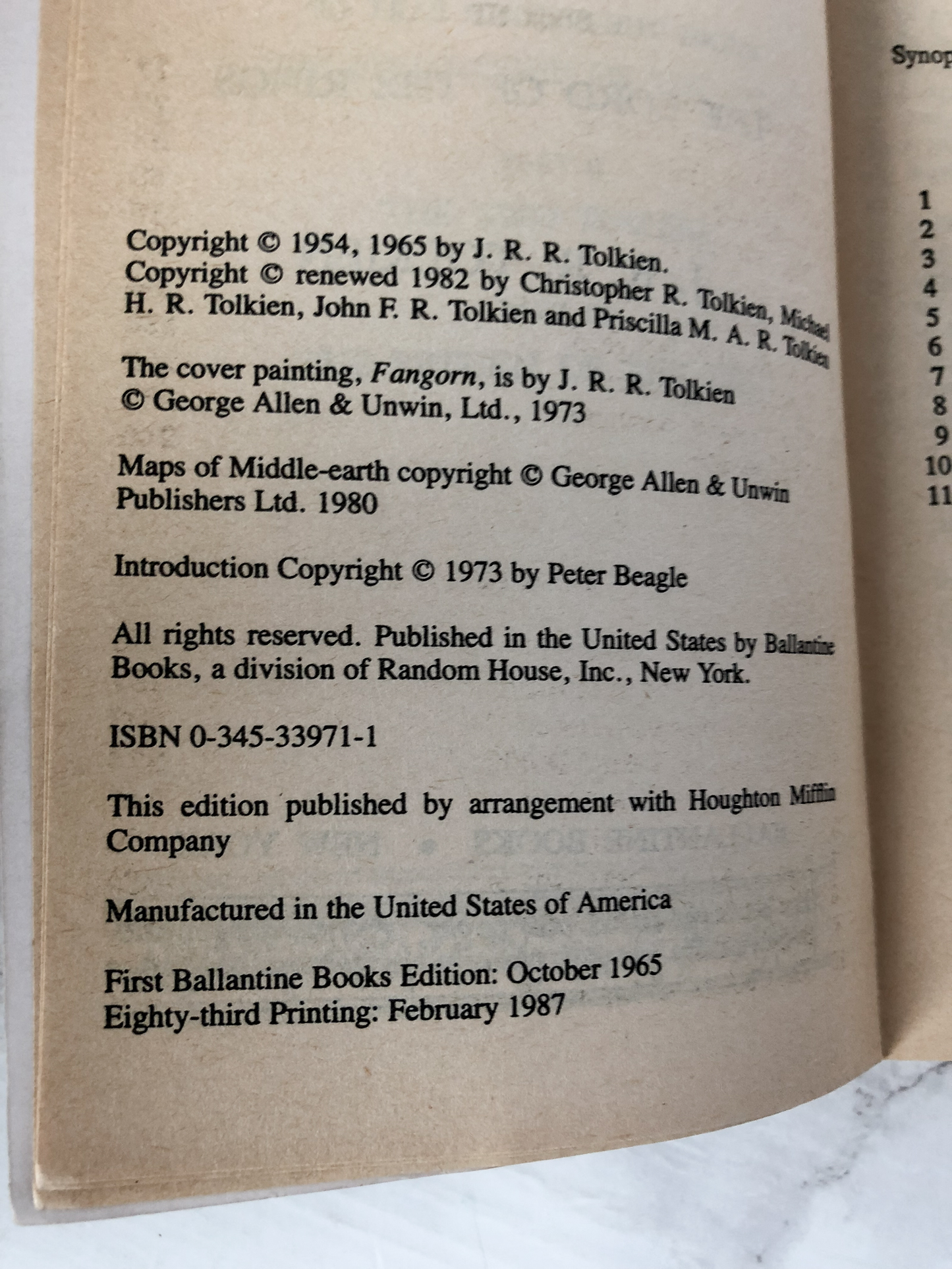 The Two Towers by J.R.R. Tolkien (LORD OF THE RINGS #2) - Bookshop Apocalypse